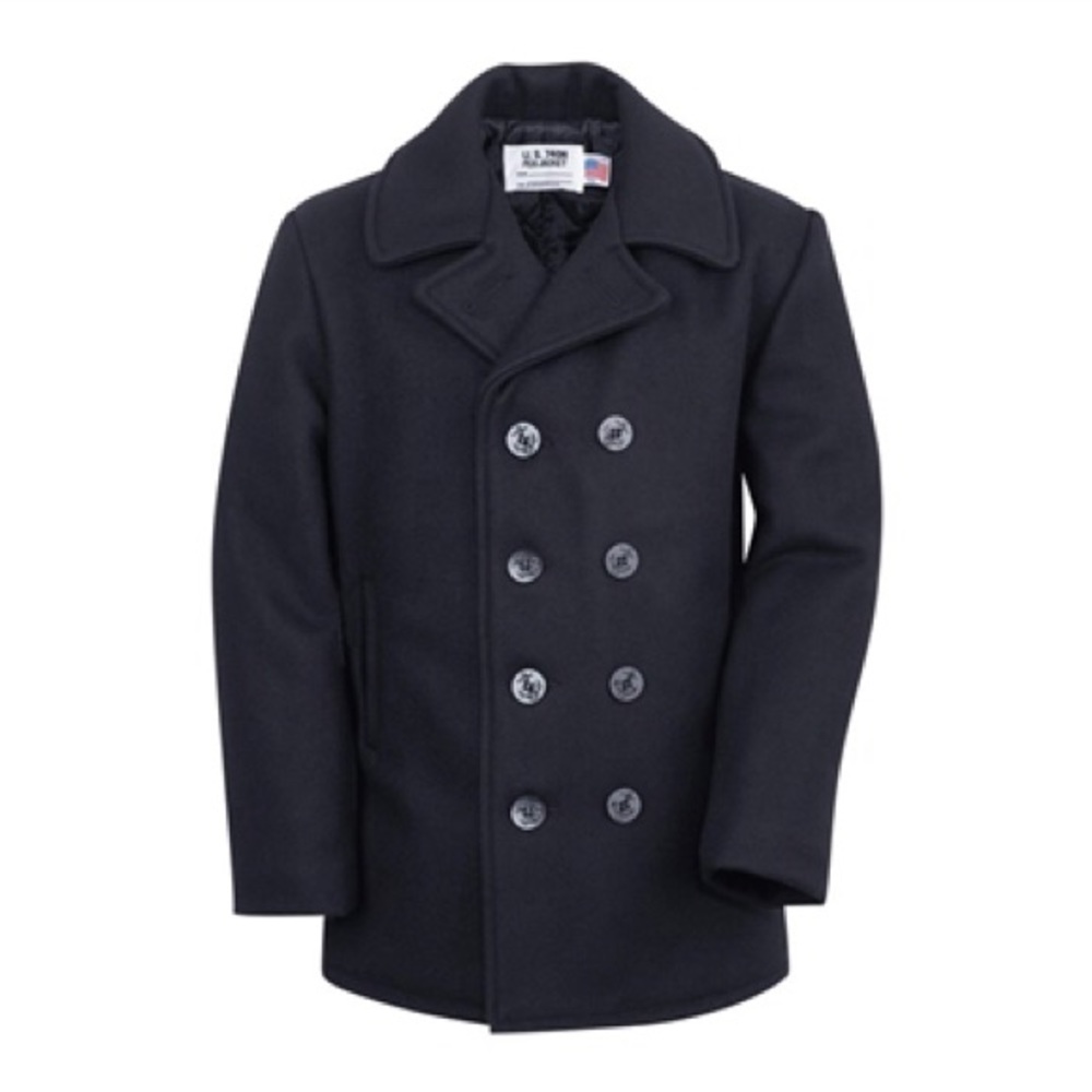 U.S. 740N Pea Jacket by Schott men's medium
